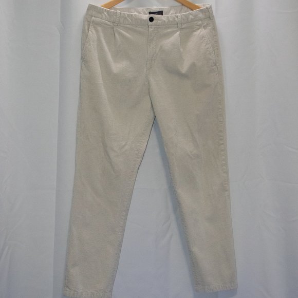 Beige Corduroy Pants from H&M - Men's Size 34 - Picture 2 of 2